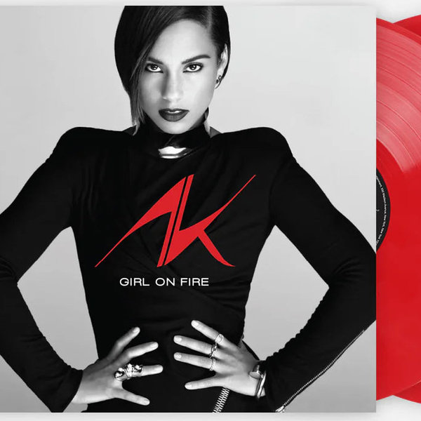 Alicia Keys - Girl On Fire - Red Vinyl - LP - Colored Vinyl Record - crate-view