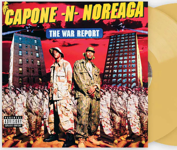 Capone-N-Noreaga - The War Report - Yellow Vinyl - LP - Colored Vinyl Record - crate-view