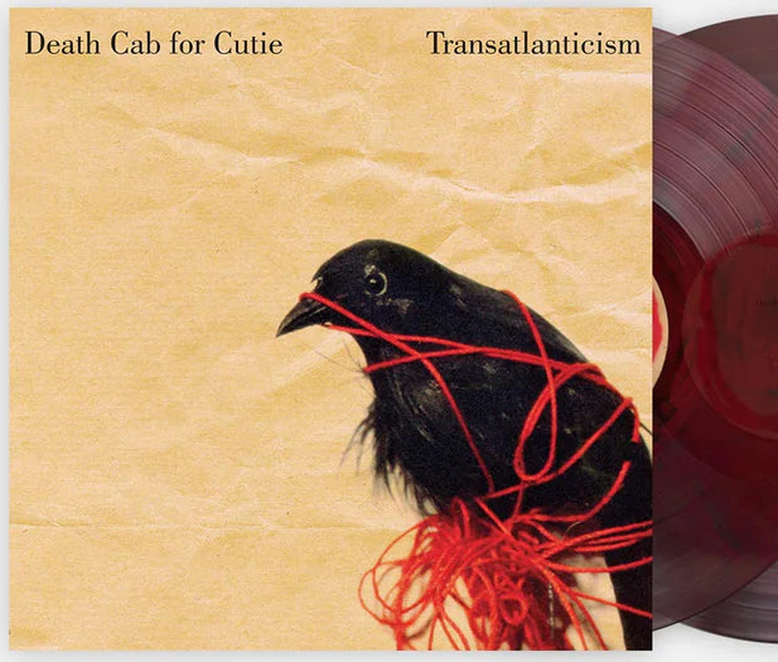 Death Cab For Cutie - Transatlanticism - Red Black Vinyl - LP - Colored Vinyl Record - crate-view
