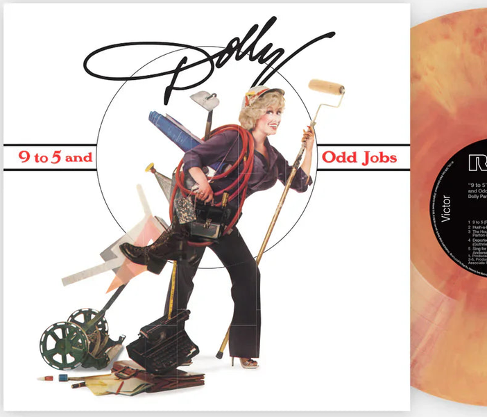 Dolly Parton - Odd Jobs - Orange - Vinyl - LP - Colored Vinyl Record - crate-view