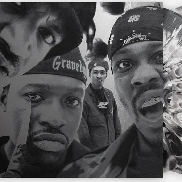 Gravediggaz - 6 Feet Deep - Silver Black Vinyl - LP - Colored Vinyl Record - crate-view