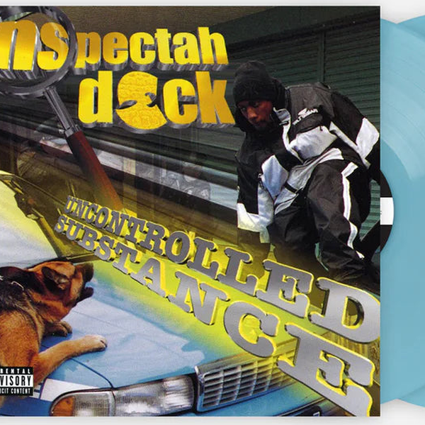 Inspectah Deck - Uncontrolled Substance - Blue Vinyl - LP - Colored Vinyl Record - crate-view