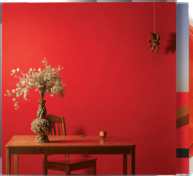 Mac Miller - Watching Movies With The Sound Off - Red Clear Vinyl - LP - Colored Vinyl Record - crate-view