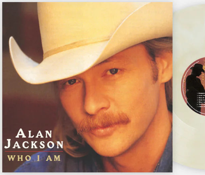 Alan Jackson - Who I Am - Gold Galaxy Vinyl - LP - Colored Vinyl Record - crate-view