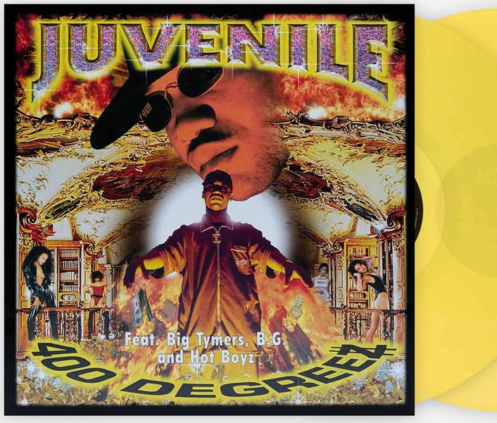 Juvenile - 400 Degreez - Transparent Yellow Vinyl - LP - Colored Vinyl Record - crate-view