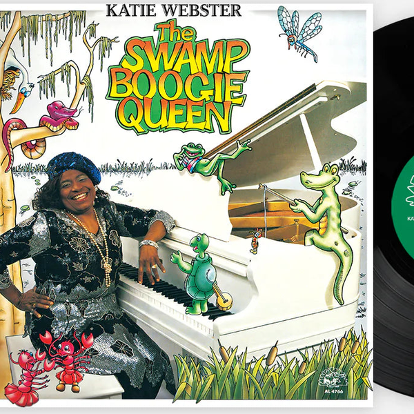 Katie Webster - The Swamp Boogie Queen - Black Vinyl - LP - Colored Vinyl Record - crate-view