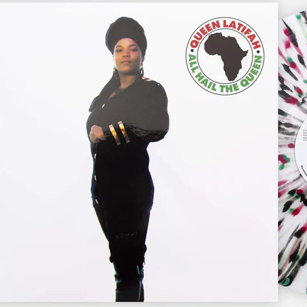 Queen Latifah - All Hail The Queen - Red Green Splatter Vinyl - LP - Colored Vinyl Record - crate-view