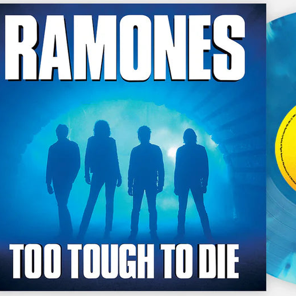 Ramones - Too Tough To Die - Blue Vinyl - LP - Colored Vinyl Record - crate-view