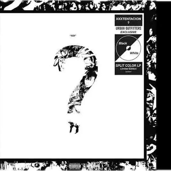 Xxxtentacion - ? - Black White Vinyl - LP - Colored Vinyl Record - crate-view