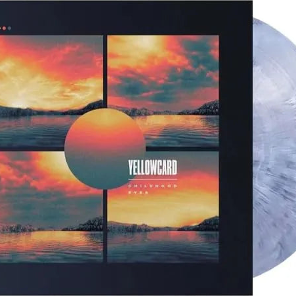 Yellowcard - Childhood Eyes - Blue Jeans Vinyl - LP - Colored Vinyl Record - crate-view