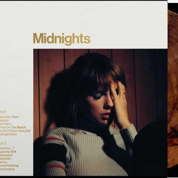 Taylor Swift - Midnights - Mahogany Brown Vinyl - LP - Colored Vinyl Record - crate-view