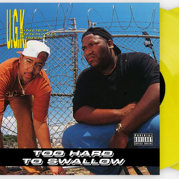 Ugk - Too Hard To Swallow - Yellow Vinyl - LP - Colored Vinyl Record - crate-view