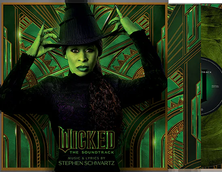 Wicked: The Soundtrack - Elphaba - Green Vinyl - LP - Colored Vinyl Record - crate-view