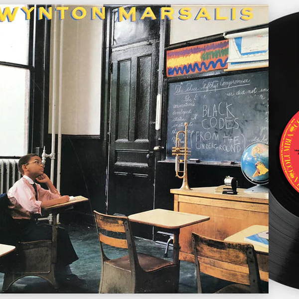 Wynton Marsalis - Black Codes - Black Vinyl - LP - Colored Vinyl Record - crate-view