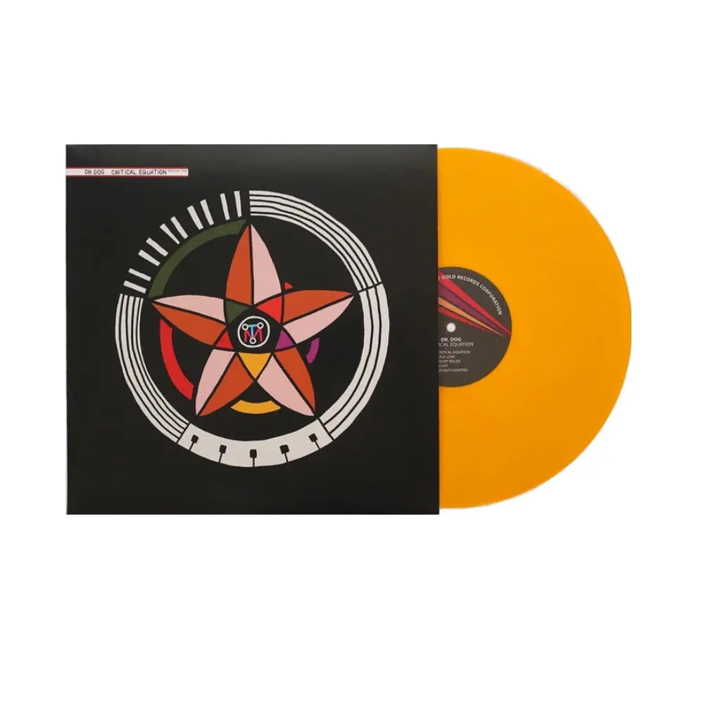 Dr dogs critical equation album on orange colored vinyl variant lp record vinyl lp record