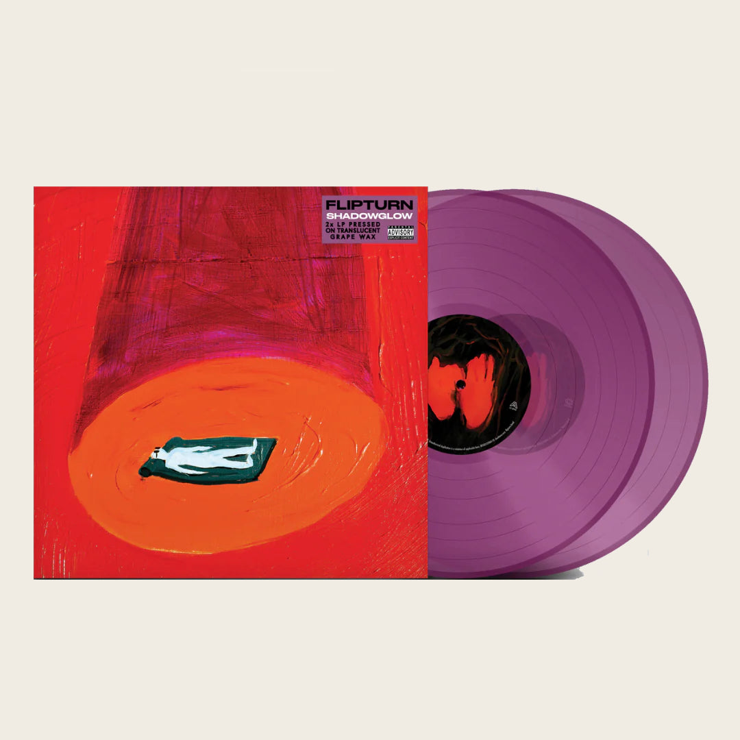 Flipturns shadowglow album on colored vinyl lp record