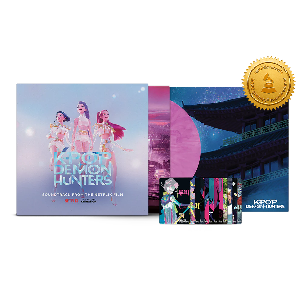 KPop Demon Hunters - KPop Demon Hunters - Smokey Fuchsia - Vinyl - LP
