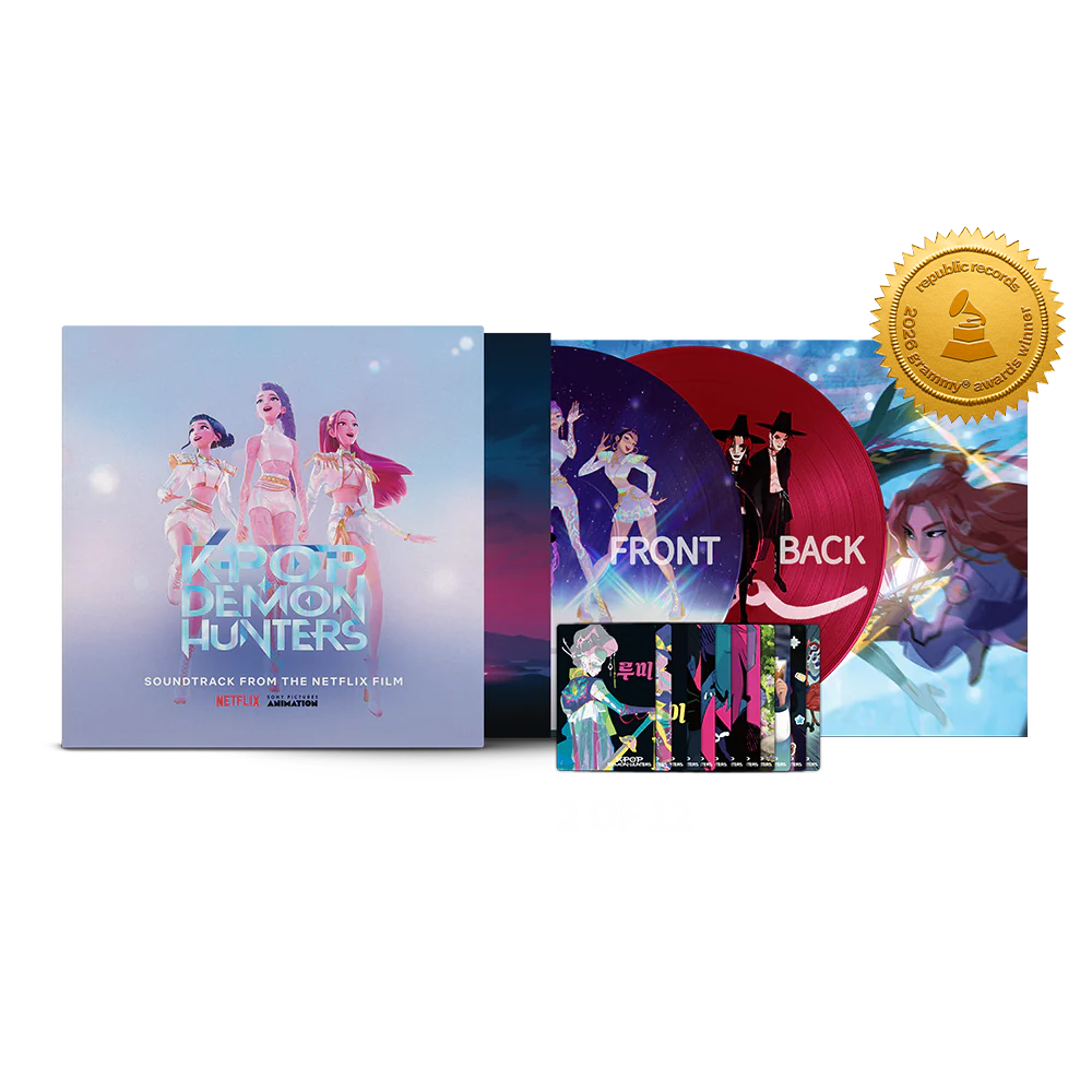 KPop Demon Hunters Soundtrack From The Netflix Film - limited edition picture disc vinyl LP, Republic Records