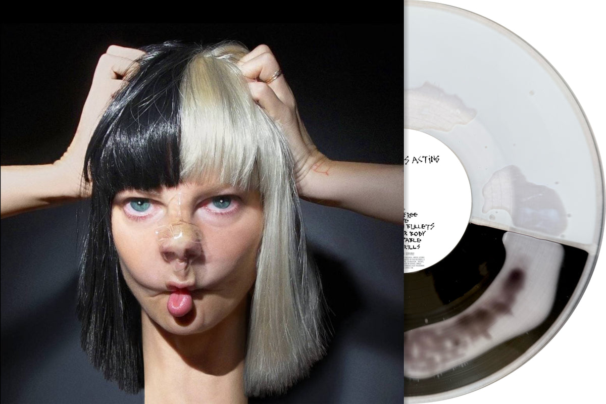 Sia - This Is Acting - Split Black and White Liquid Vinyl - LP