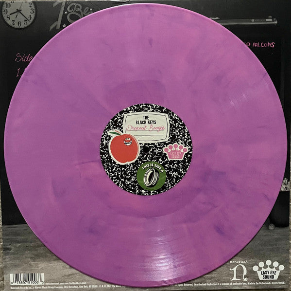 The black keyss dropout boogie album on colored vinyl lp record