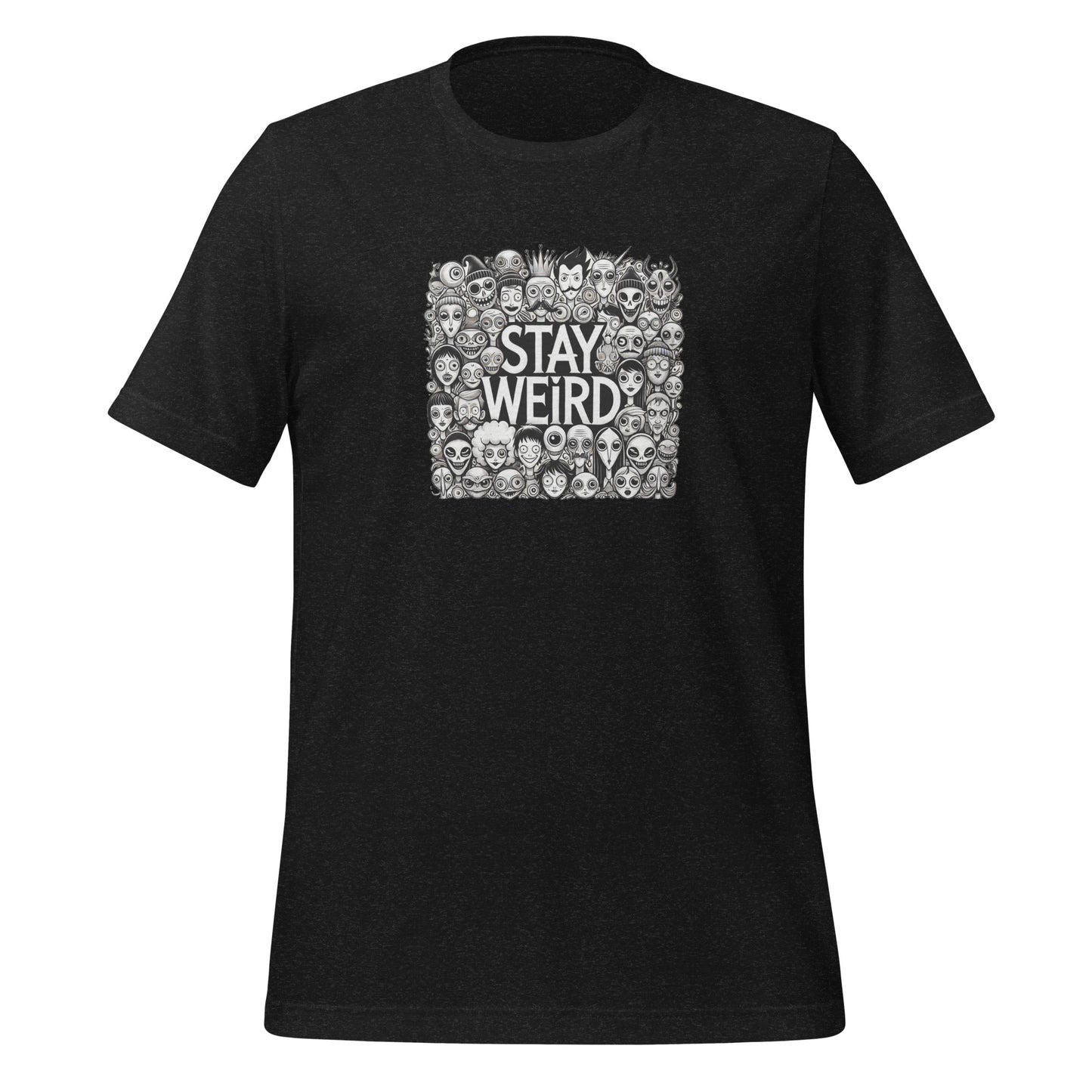 Stay weird unisex t shirt vinyl lp record