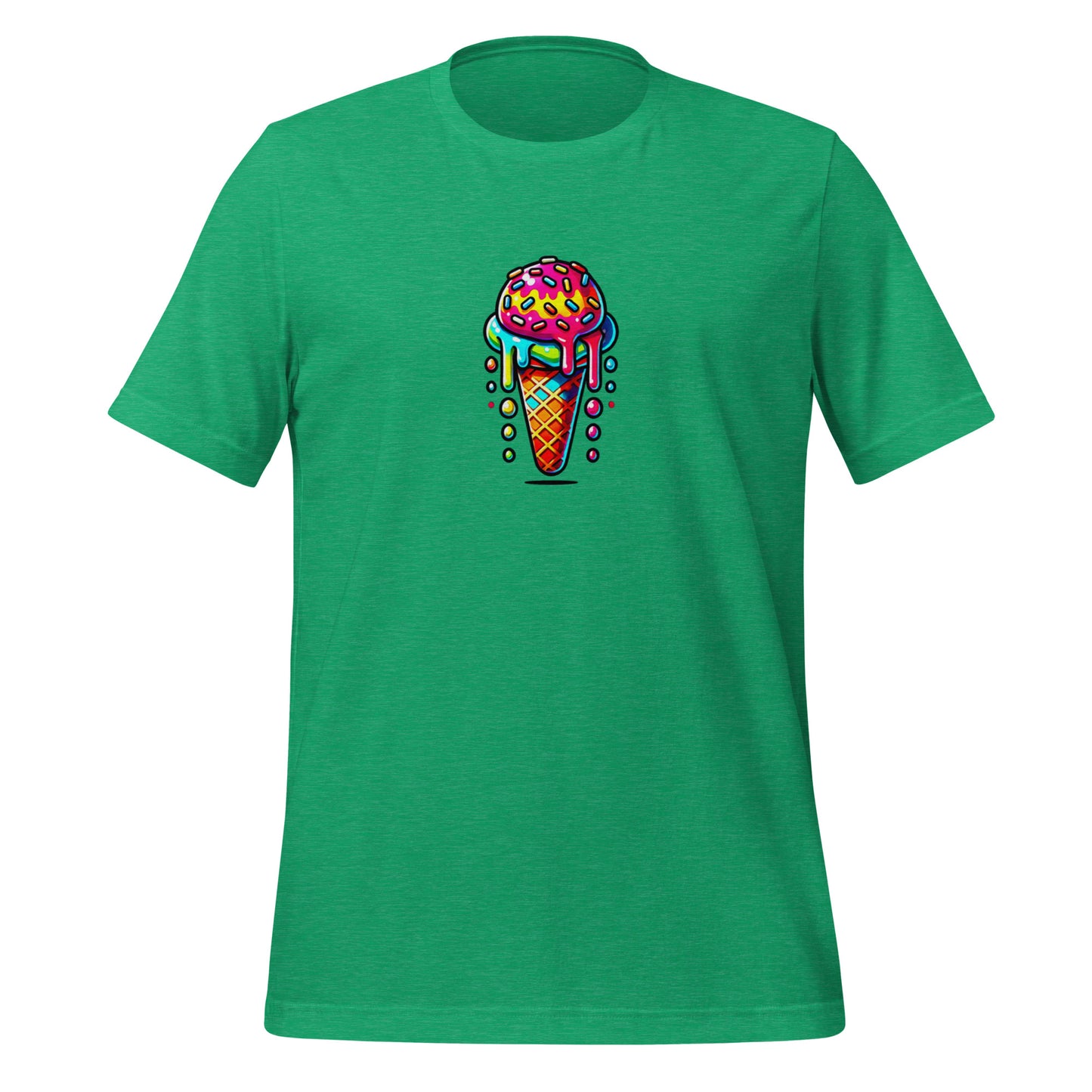 Ice cream cone unisex t shirt vinyl lp record