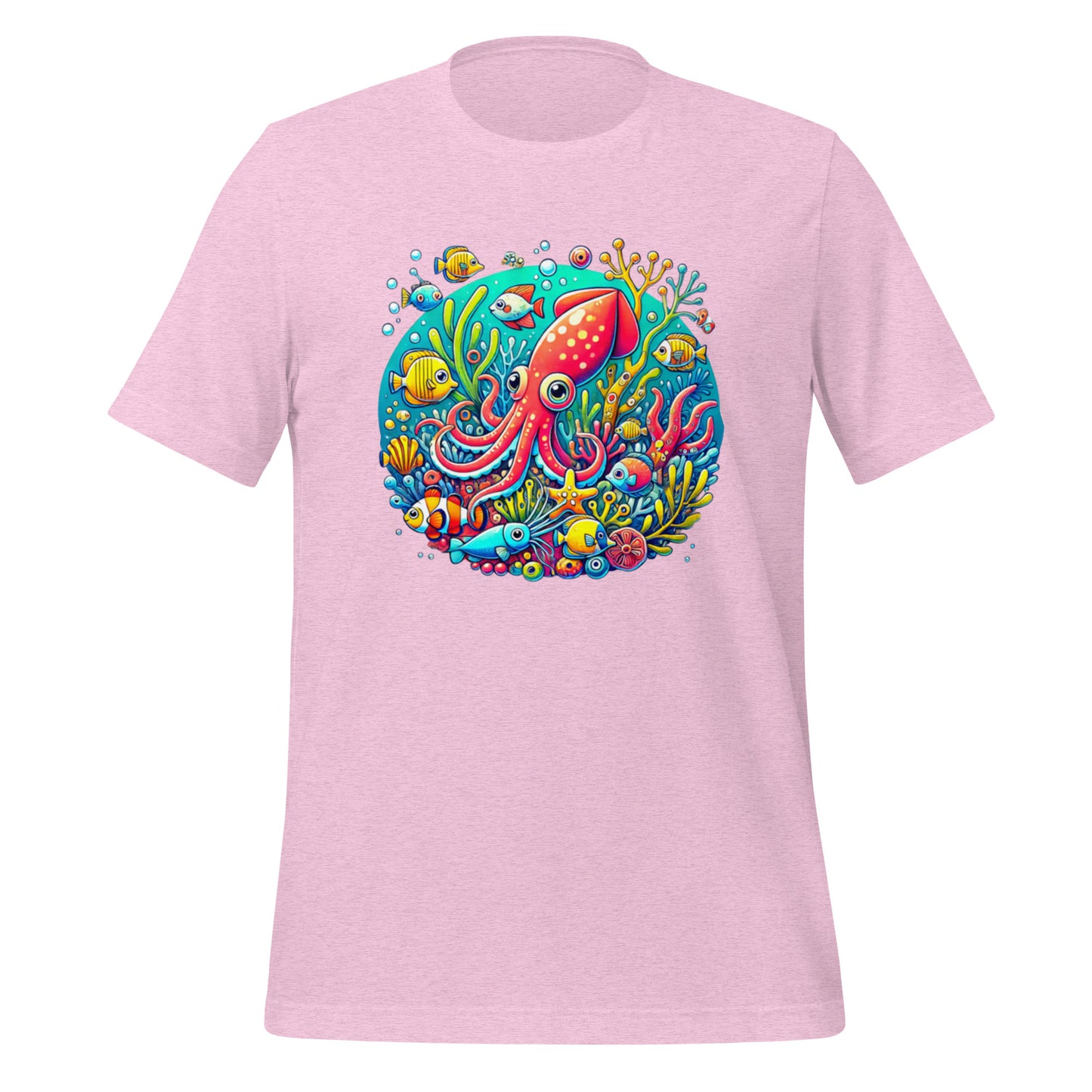 Squid unisex t shirt vinyl lp record