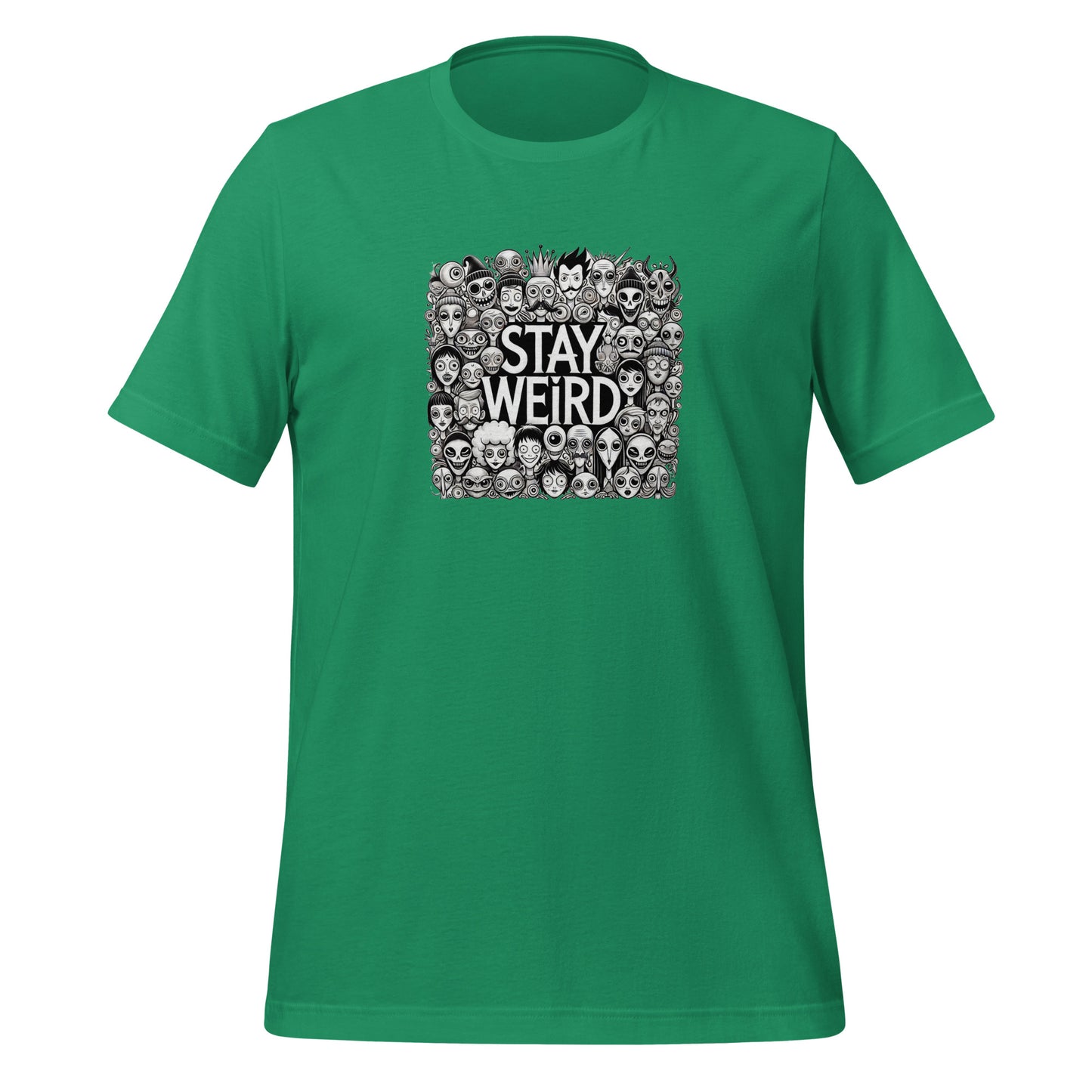 Stay weird unisex t shirt vinyl lp record
