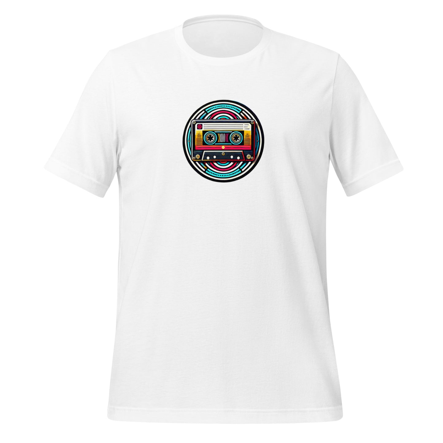 Cassette unisex t shirt vinyl lp record