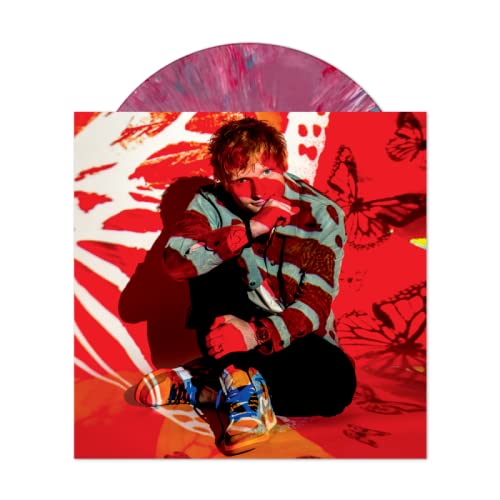 Ed sheeran equals album on recycled red record vinyl lp record
