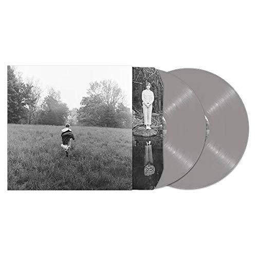 Taylor swift folklore running like water gray vinyl lp vinyl lp record