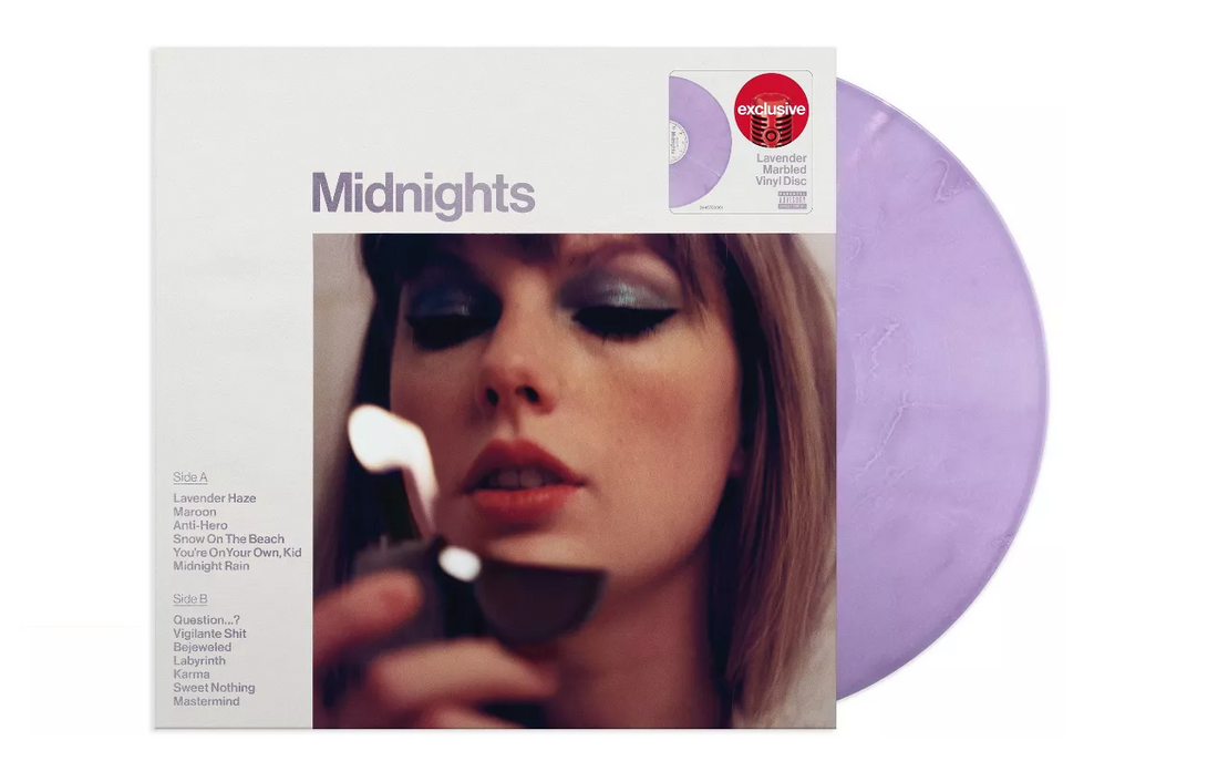 Taylor Swift's "midnights": Unleash the Lavender Vinyl Exclusively at Target