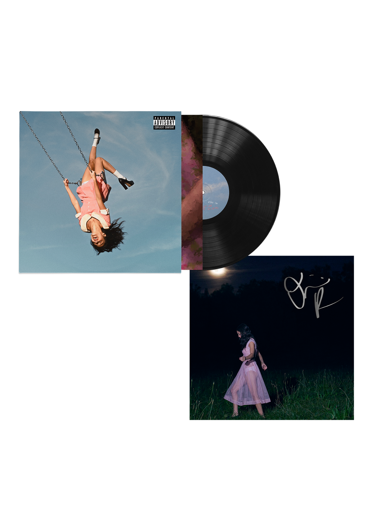Olivia Rodrigo - you seem pretty sad for a girl so in love - Spark In The Dark Black Signed Vinyl - LP
