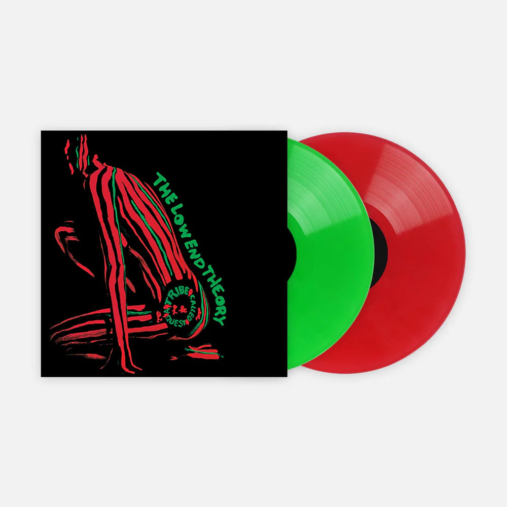 A tribe called quest the low end theory album on green red color vinyl lp record