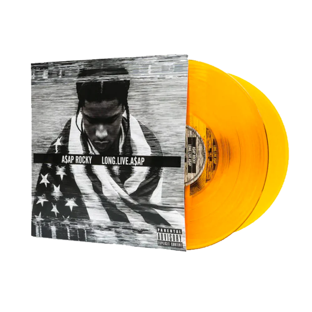Asap rocky long live asap orange vinyl lp record