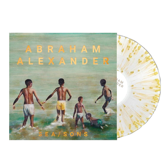 abraham alexander sea sons white gold splatter colored vinyl LP record