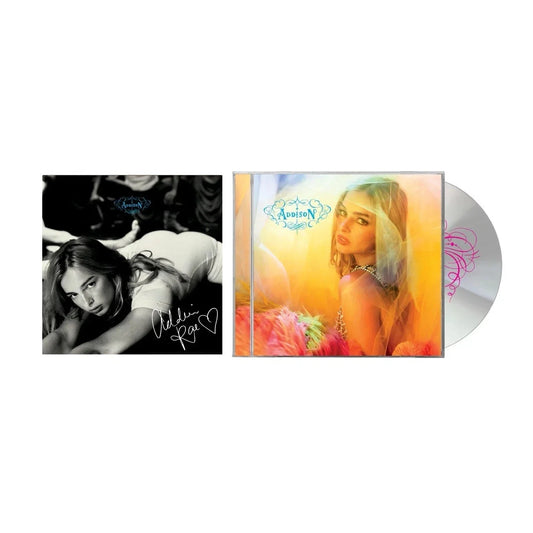 addison rae addison signed cd insert