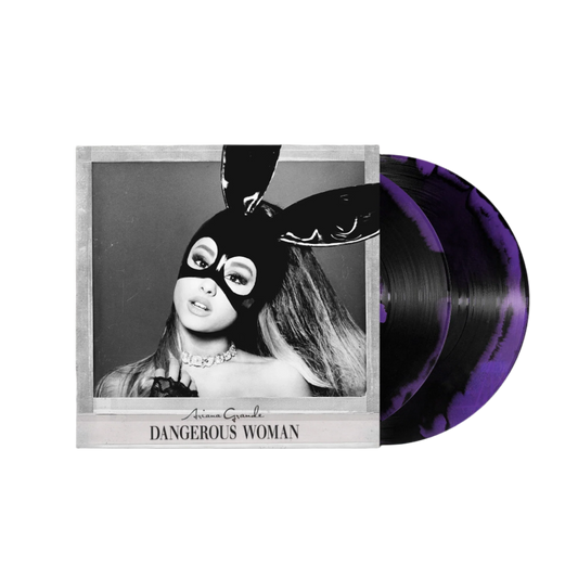 Ariana Grande Dangerous Woman Purple Black Swirl Vinyl