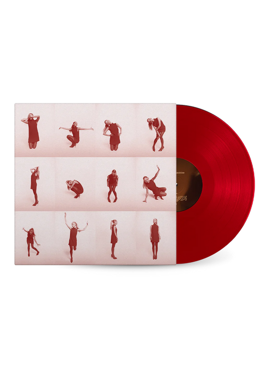 Ariana grande eternal sunshine album no 3 on red color vinyl lp record