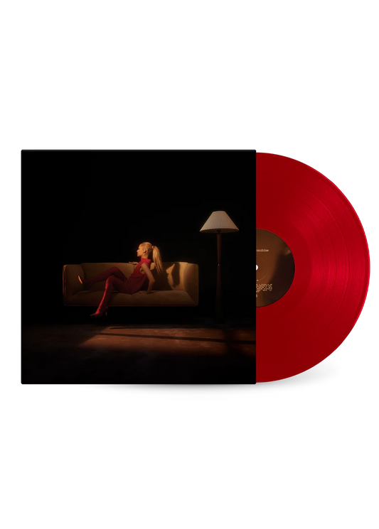 Ariana grande eternal sunshine no 4 red vinyl vinyl lp record