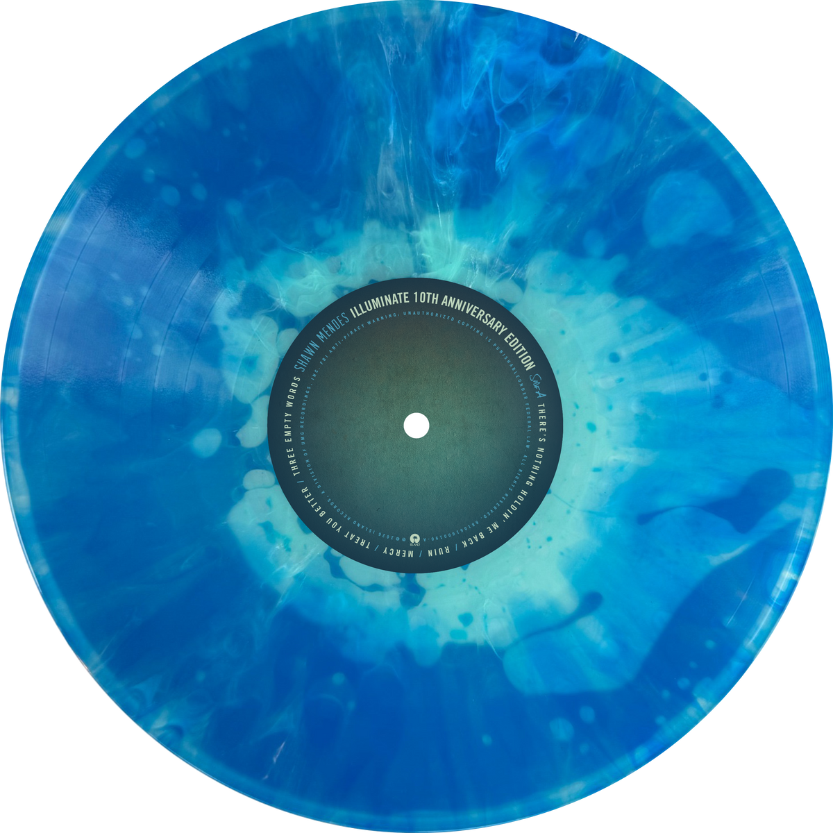 Shawn Mendes - Illuminate - 10 Year Anniversary Blue Liquid-Filled Vinyl - 2LP