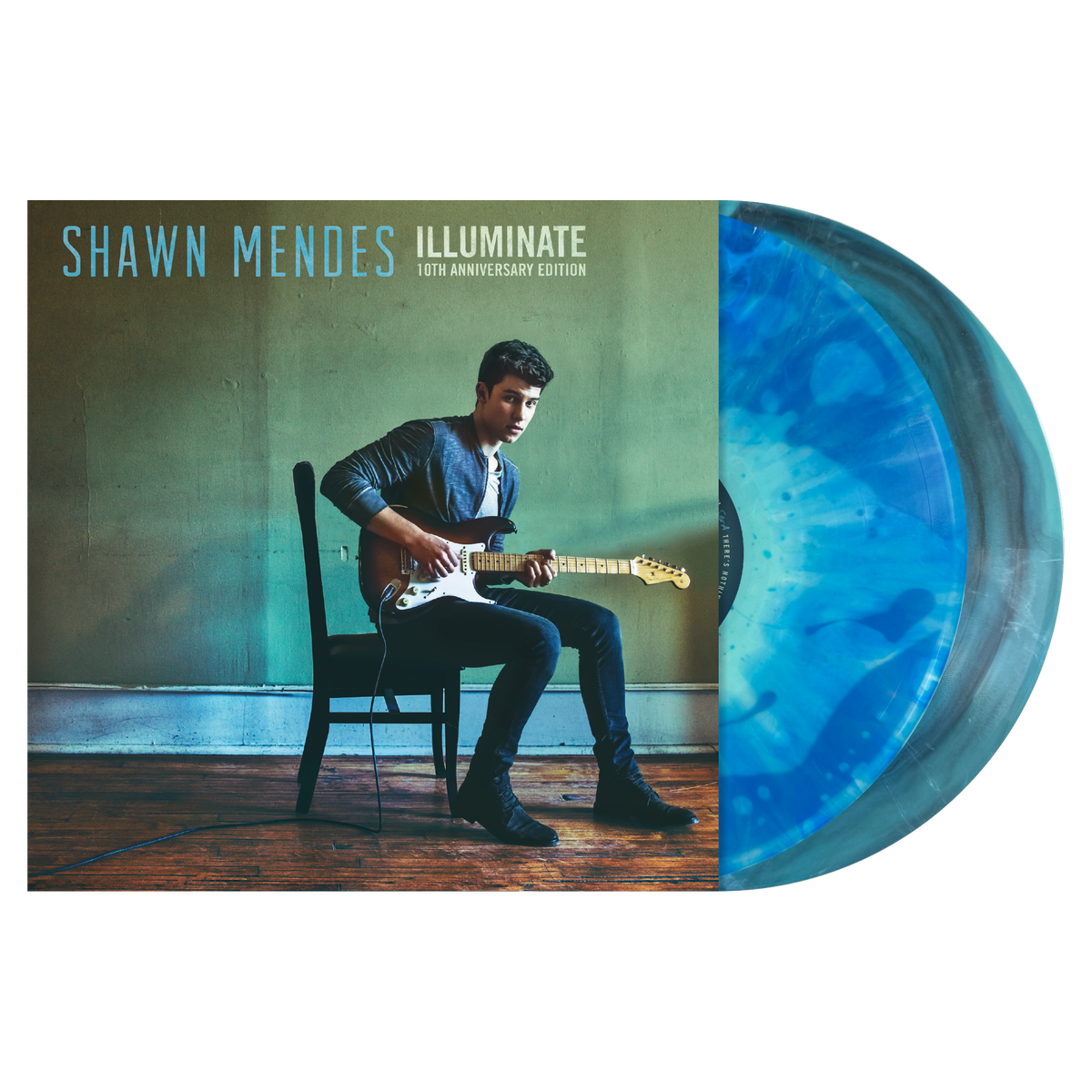 Shawn Mendes - Illuminate - 10 Year Anniversary Blue Liquid-Filled Vinyl - 2LP