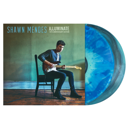 Shawn Mendes - Illuminate - 10 Year Anniversary Blue Liquid-Filled Vinyl - 2LP