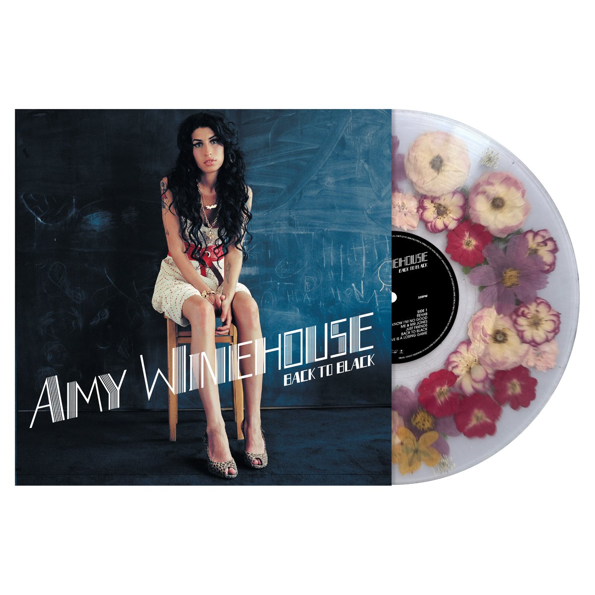 Amy Winehouse - Back To Black - 20th Anniversary Flower-Filled Vinyl - LP