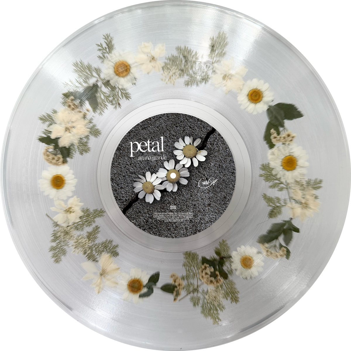 Ariana Grande - petal - Daisy, Delphinium & Gypsophila Flower-Filled Vinyl - LP