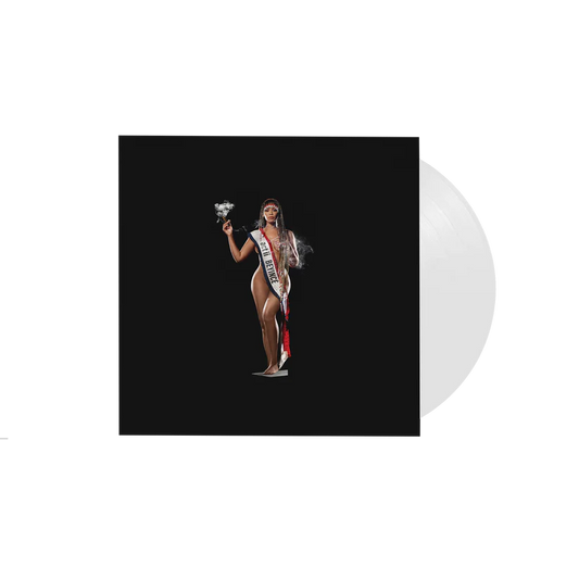 Beyonce cowboy carter white color vinyl lp record