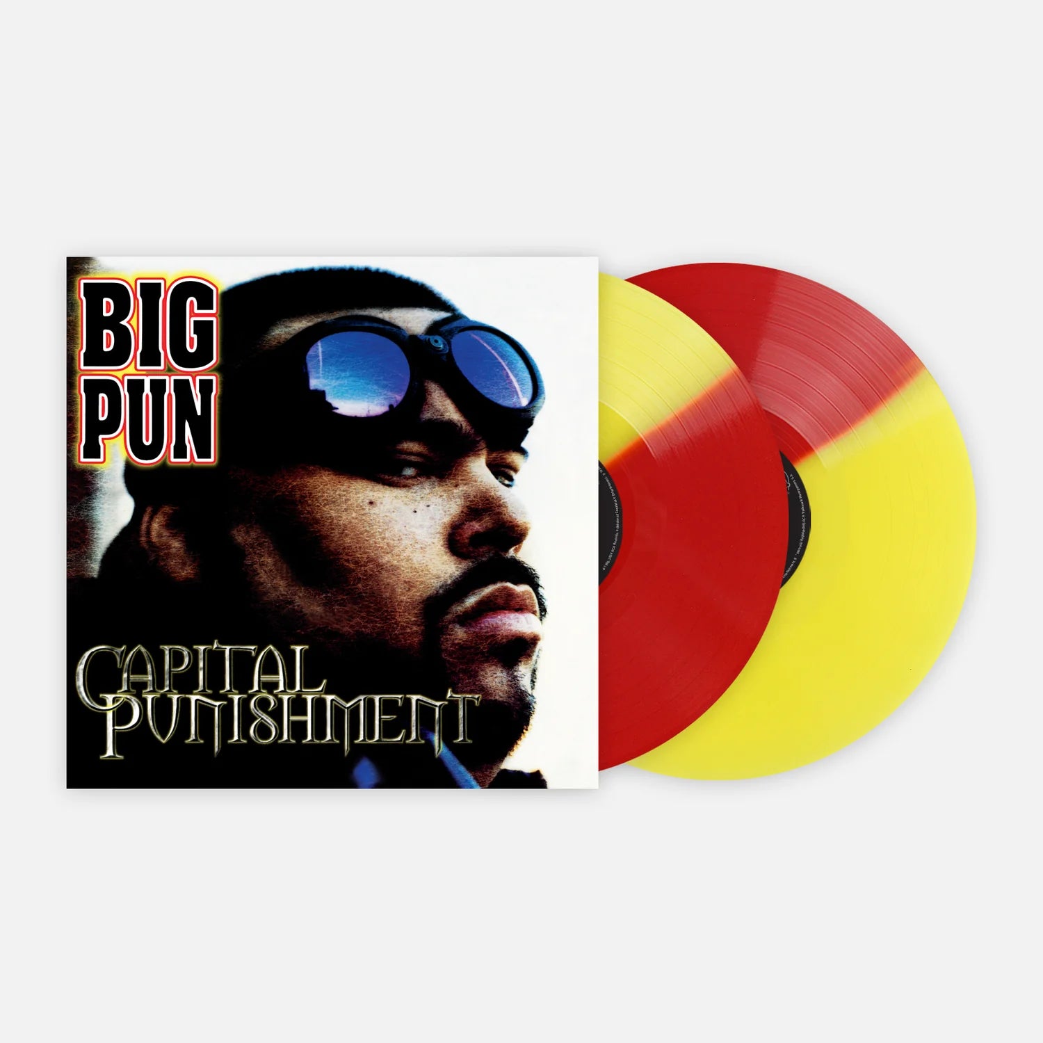 Big Pun Capital Punishment Yellow and Red Vinyl LP Record