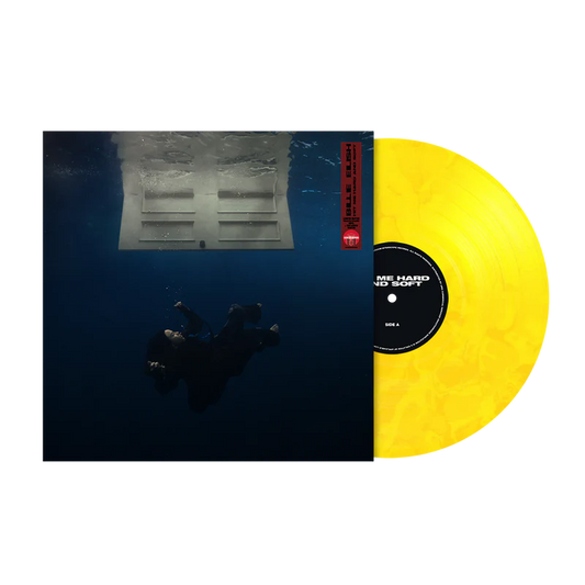 Billie eilish hit me hard and soft on yellow color vinyl lp record