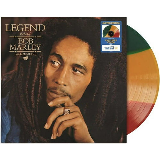 Bob Marley & The Wailers "Legend" On Red/Yellow/Green Color Vinyl