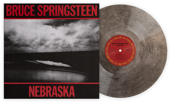 Bruce Springsteen "Nebraska" Album On Smoke Color Vinyl LP Record